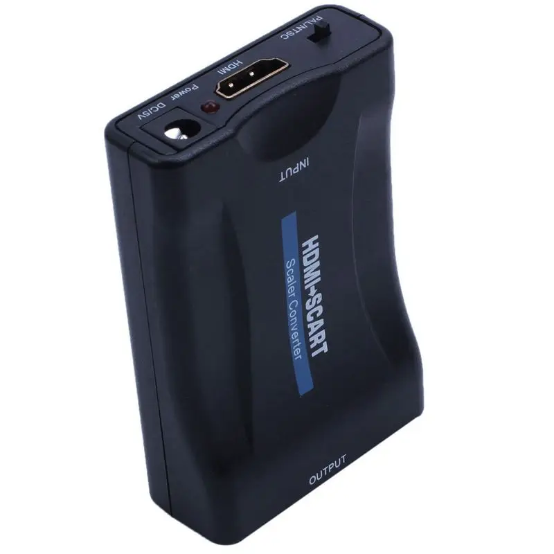 HDMI к SCART адаптер 1080p видео аудио конвертер Scaler смартфон STB DVD|Кабели VGA| |