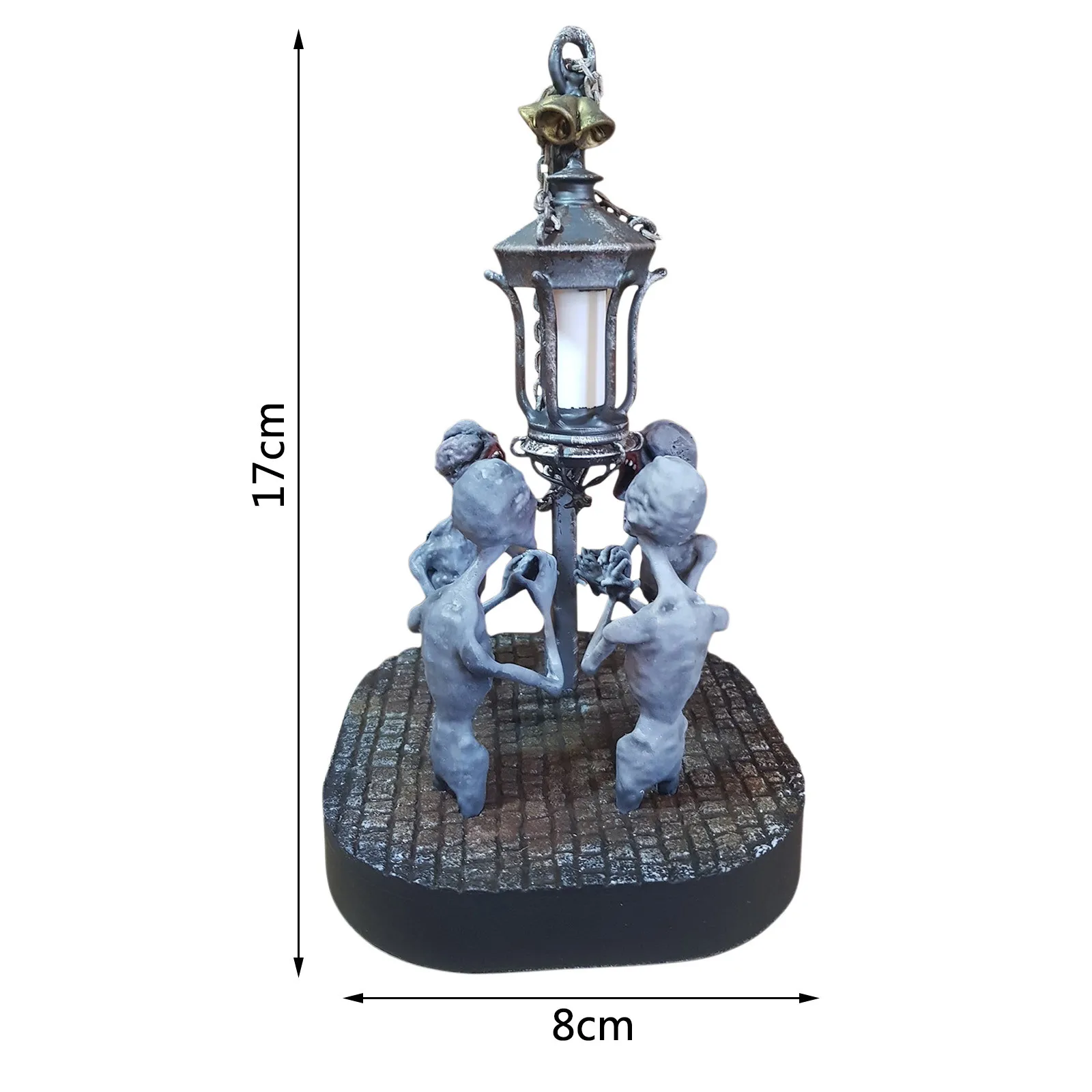 

Halloween Blood Borne Horror Skull Head Lamp Led Electronic Skeleton Candle Light Wedding Party Props Decor Halloween Light D9