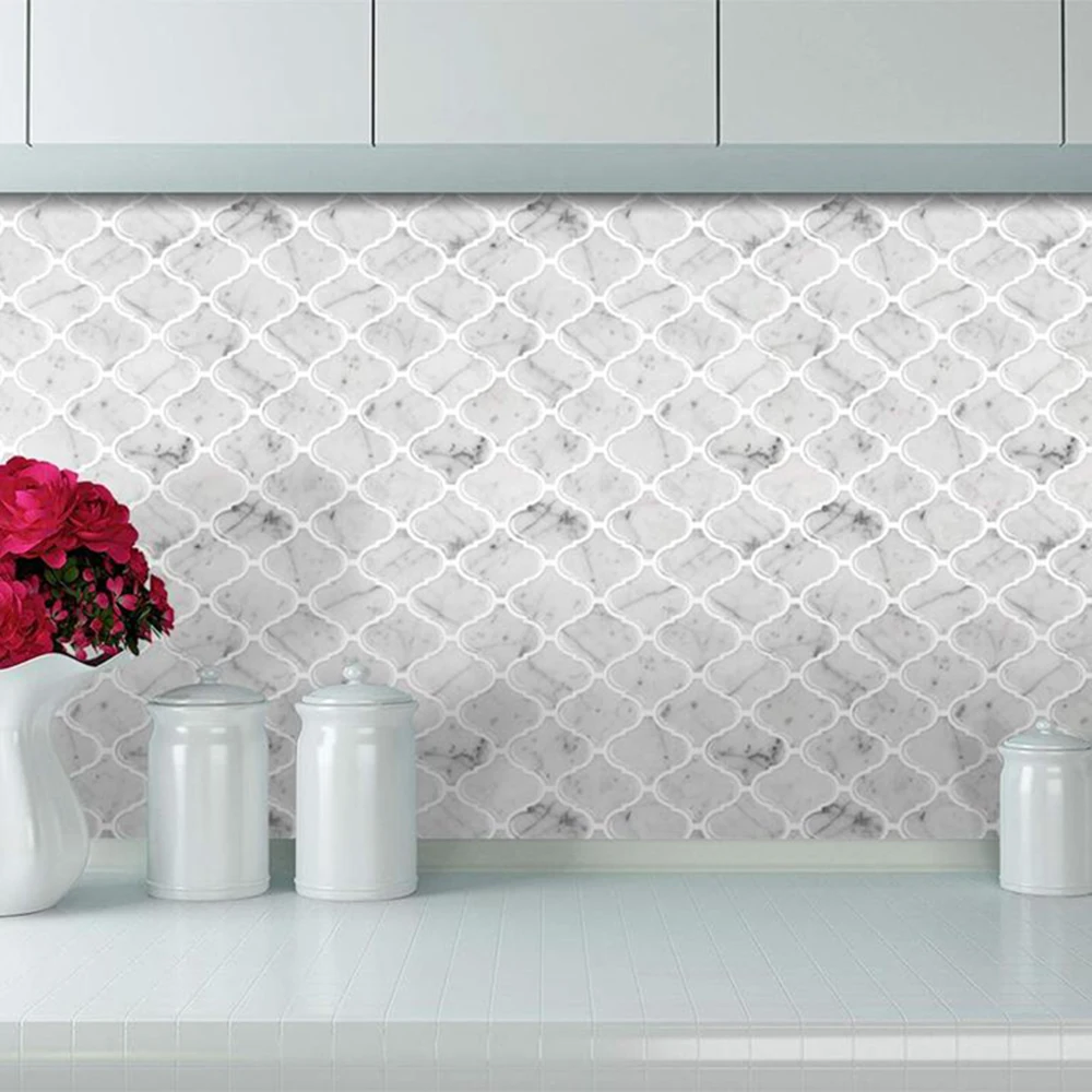 3D мозаичная плитка Backsplash настенная наклейка виниловая ванная комната кухня