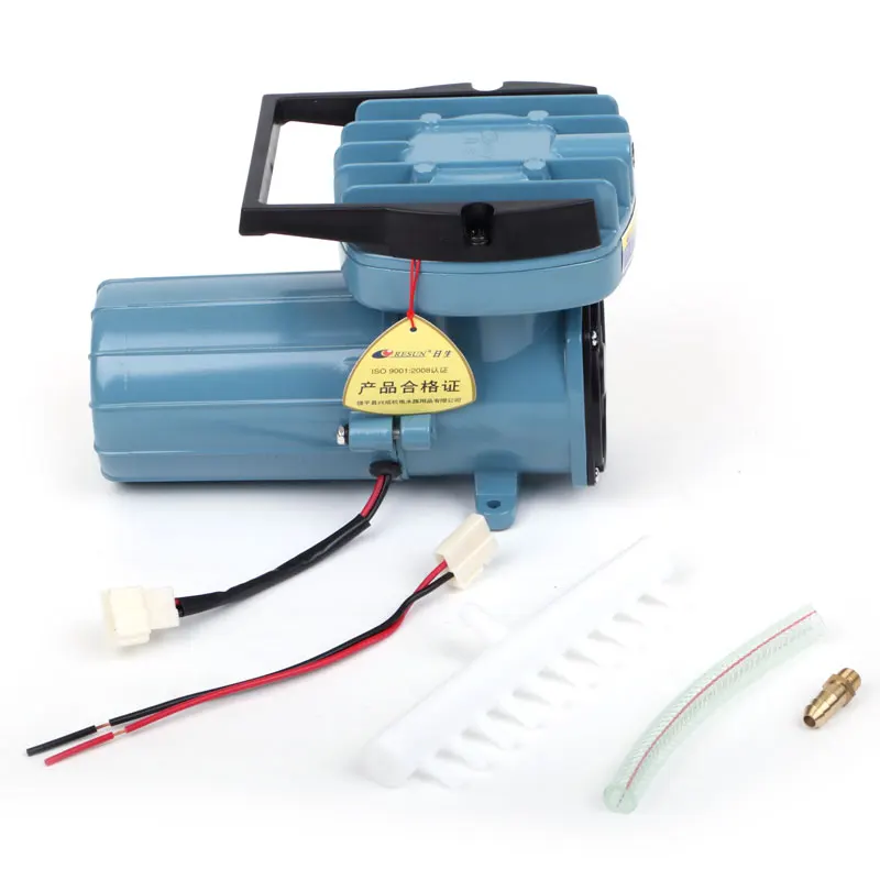 DC12V 24V 120W 115L/мин RESUN MPQ-906 аквариума свет воздушный компрессор аквакультуры