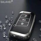 Новинка 2021 ТПУ умный чехол для ключа для VW Volkswagen Skoda Superb Magotan Passat B8 A7 Golf 1 шт. аксессуары защитный чехол