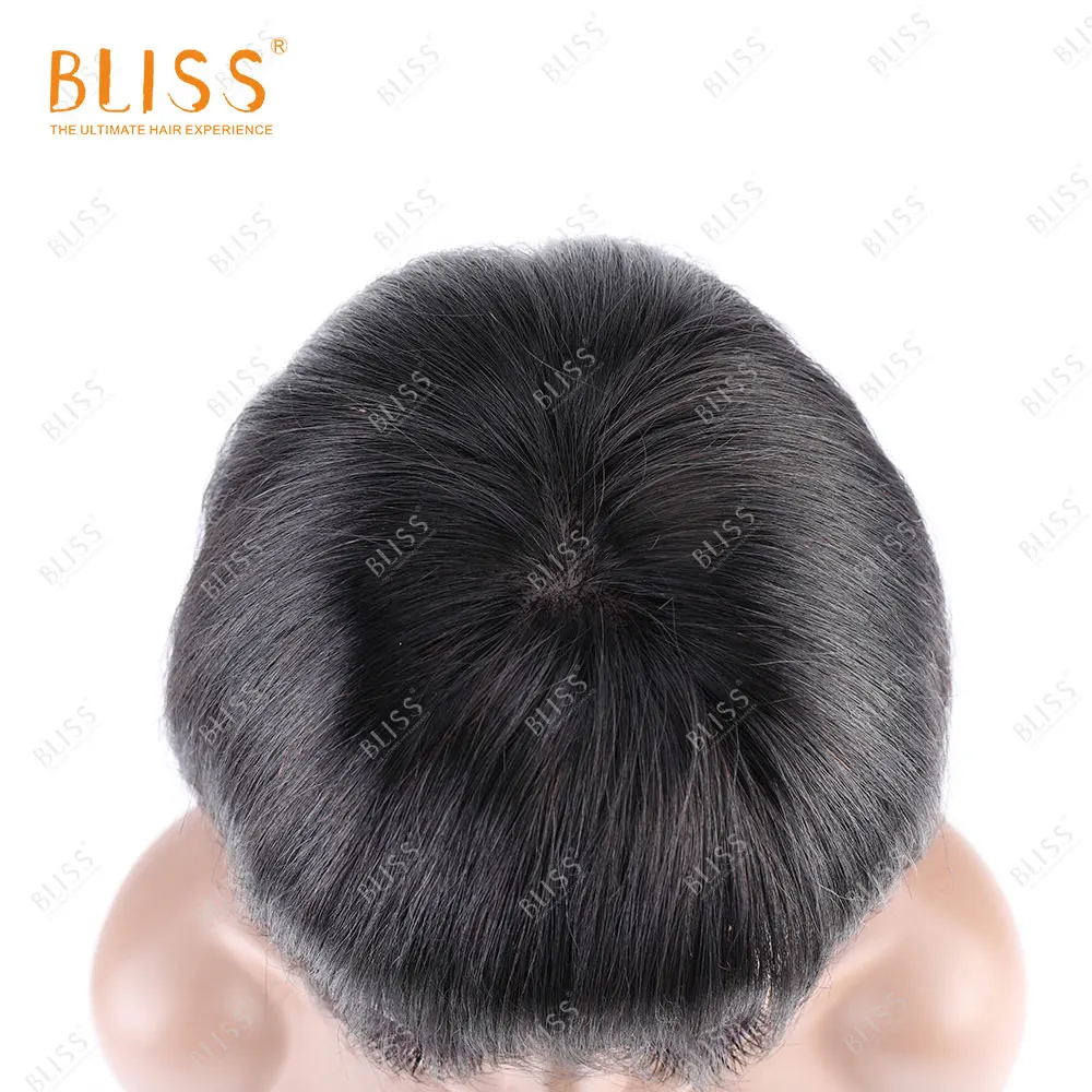 Парики из натуральных волос Bliss 100% женские короткие парики бразильские
