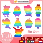 Игрушка антистрессовая в виде животного, 30-50 см