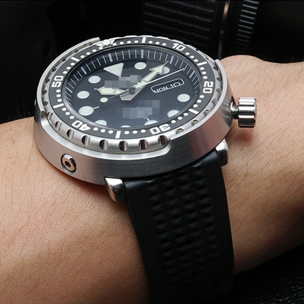 

20mm 22mm Diving Rubber Watch Strap for Seiko SRP777J1 Men Sport Silicone Waterproof Wrist Band Bracelet Watchband for Omega