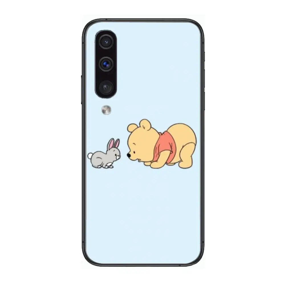 

Winnie Pooh Bear Phone Case Hull For Samsung Galaxy A 3 5 6 7 8 9 E 2018 Plus 2017 E S Black Shell Art Cell Cover TPU
