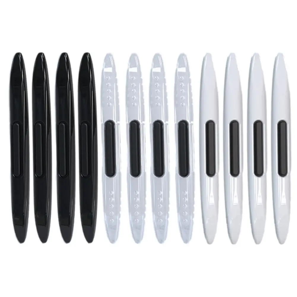 

4Pcs Auto Car Door Edge Protection Guards Buffer Trim Molding Protection Strip Scratch Body Protector Car Door Crash Bar