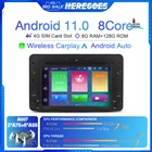 Carplay DSP Android 11 автомобильный DVD-плеер для Alfa Romeo 159 автомобиль Brera Spider Sportwagon навигация GPS 8G + 128 ГБ Bluetooth Радио Аудио
