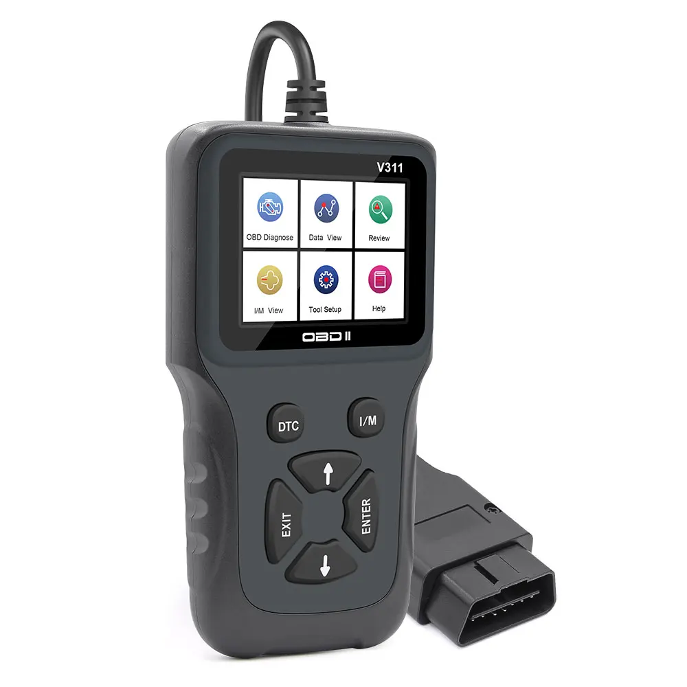 V311 полный OBD2 сканер OBD 2 считыватель кодов двигателя v311 диагностический