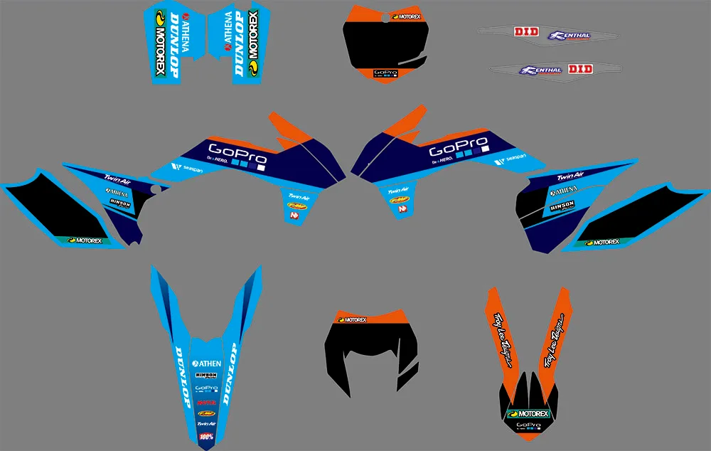 

Команда наклейка Стикеры набор графических наклеек деко для KTM SX EXC EXCF XCW XCF-W 125 200 250 300 350 450 500 2014 2015 2016