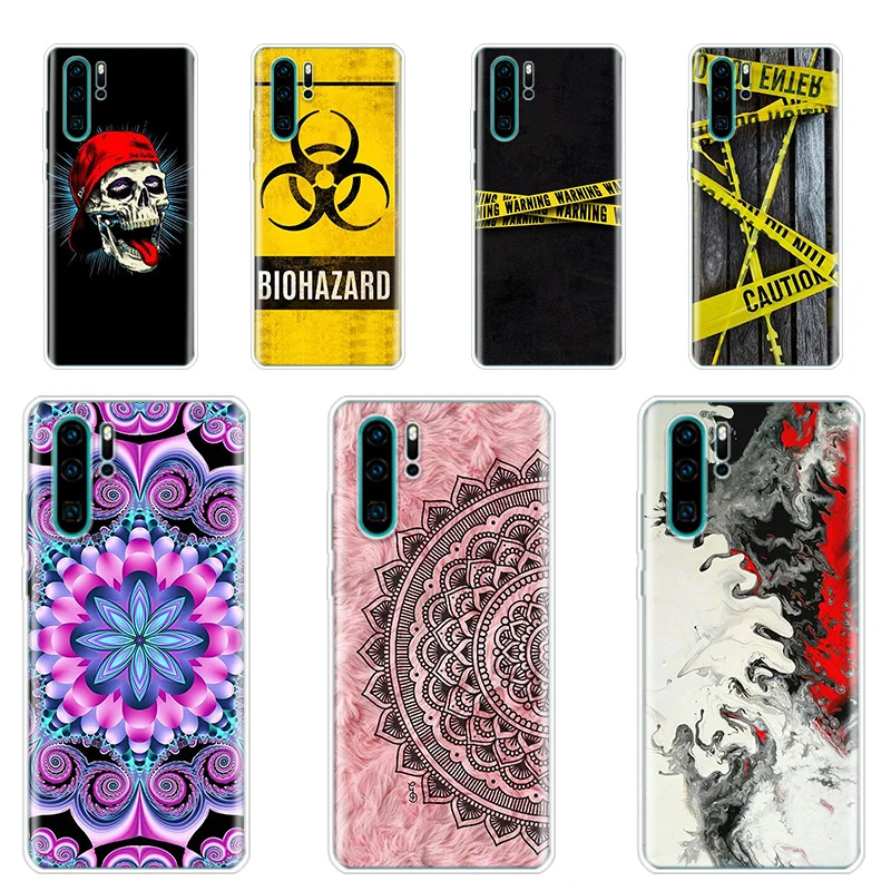 Чехол Hawei с обоями для P Smart 2019 чехол Huawei P10 P20 P30 lite P40 Pro Coque PSmart Z силиконовый