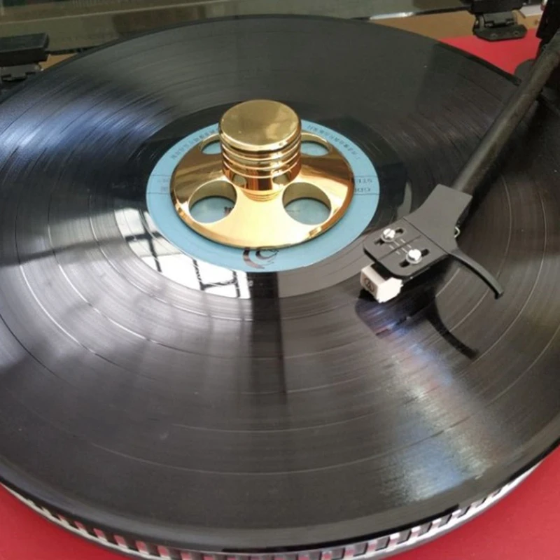 Новый аудио LP виниловый поворотный металлический Дисковый стабилизатор