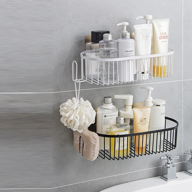 Настенные полки для хранения из нержавеющей стали с вешалкой полотенец полка