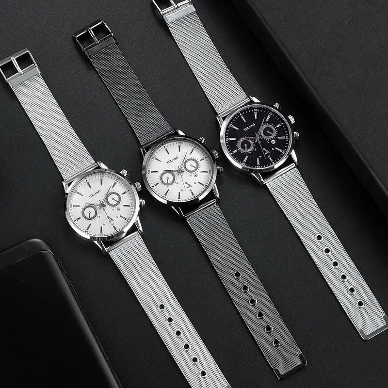 

High-end Brand Sports Mens Leather Wrist Watch Luxury Analog Business Mens Quartz Watches Fashion Men's Business Watch