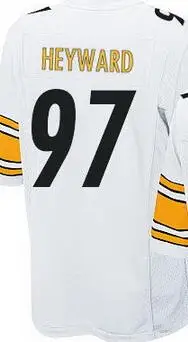 

Вышитая Американская футболка Cameron Heyward, мужская, женская, детская, молодежная белая футболка