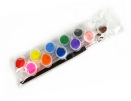 Набор для рисования маслом 12 цветов/набор 2 синих кисти|acrylic paint|paint acrylacrylic paint for