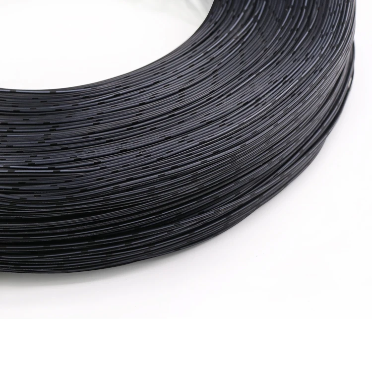 

UL2468 Black White 2pins PVC Wire 28AWG ~ 16AWG Insulated Double Core LED Lamp Copper Line Monitor Extend Power Cable
