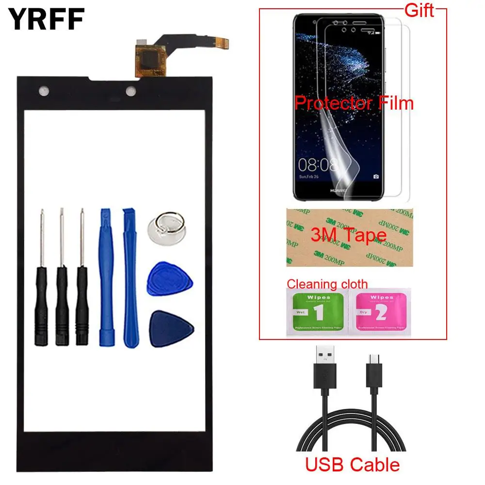 

5'' Mobile Touchscreen Front Glass Lens Sensor For DEXP IXION Y5 Y 5 Touch Screen Digitizer Panel Repair Touchpad Tools
