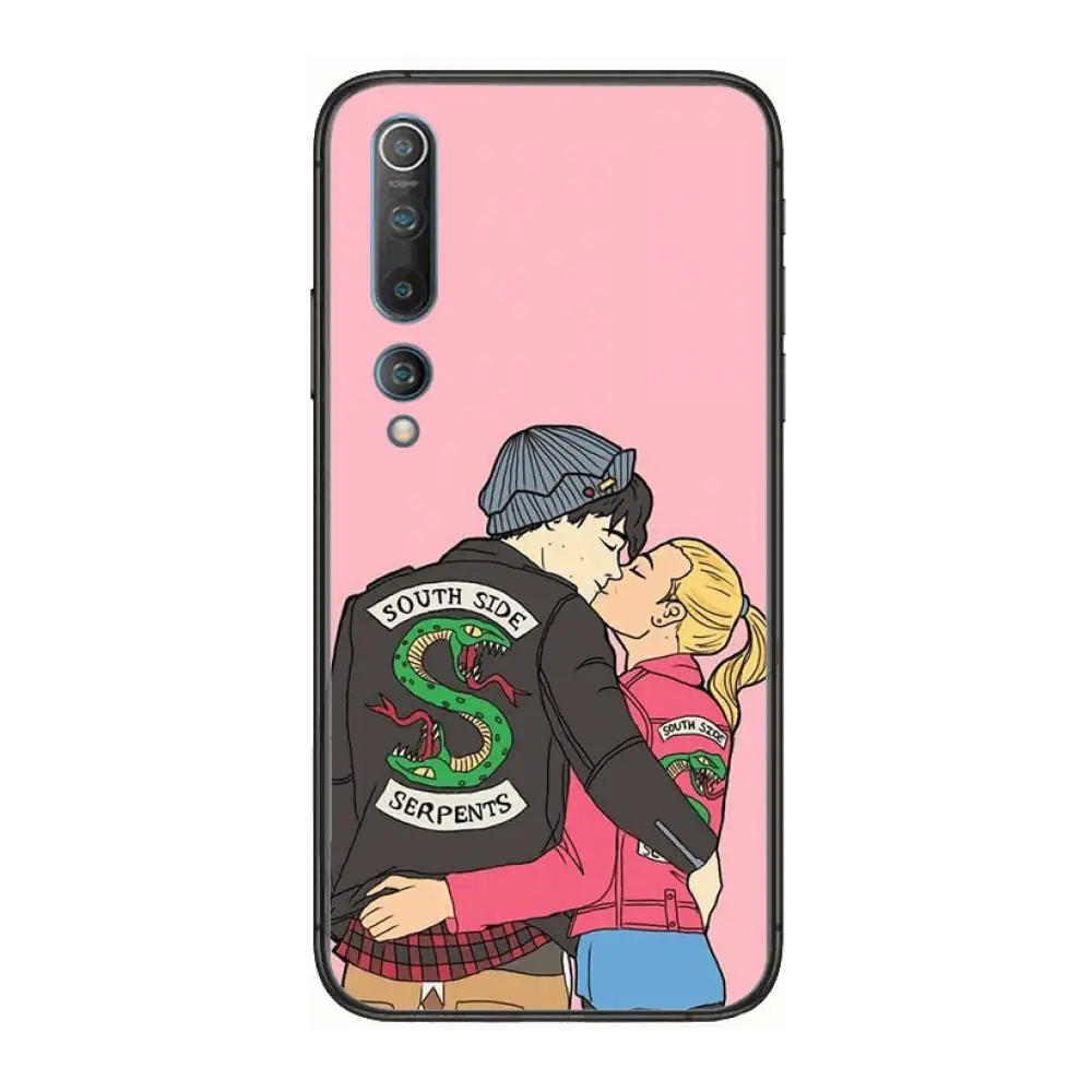 

Riverdale TV Cool Phone Case For xiaomi mi11 5g 10 liti Ultra 9Pro SE 3 8 Note Anime Black Cover Silicone Back Pretty tpu