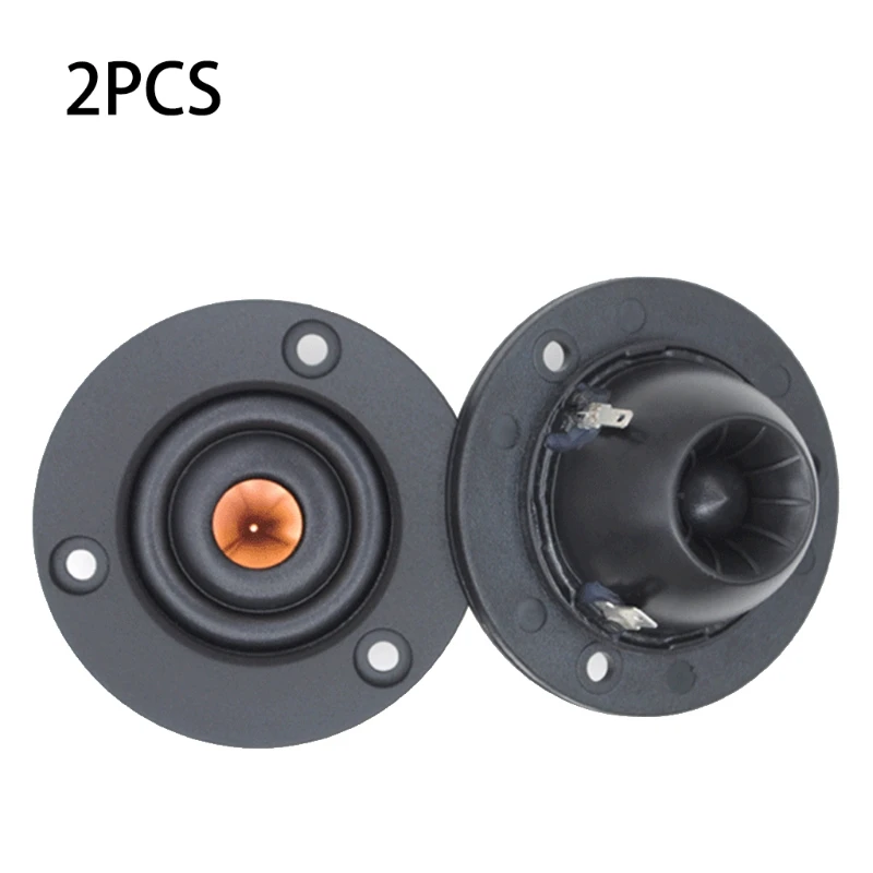 

AIYIMA 2pcs 2inch 6 Ohm 30W Silk treble film Tweeter Speaker Unit Car Speaker Professional Hifi horn loudSpeaker