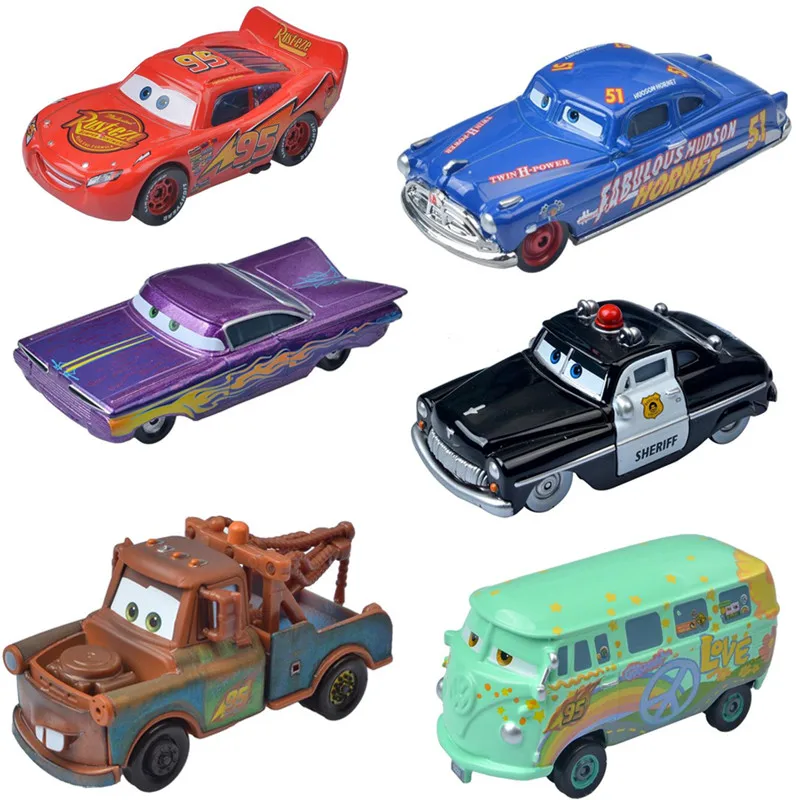 

38 Style Disney Pixar Cars 3 New Lightning McQueen Jackson Storm Smokey Diecast Metal Car Model Toy For Children Christmas Gift