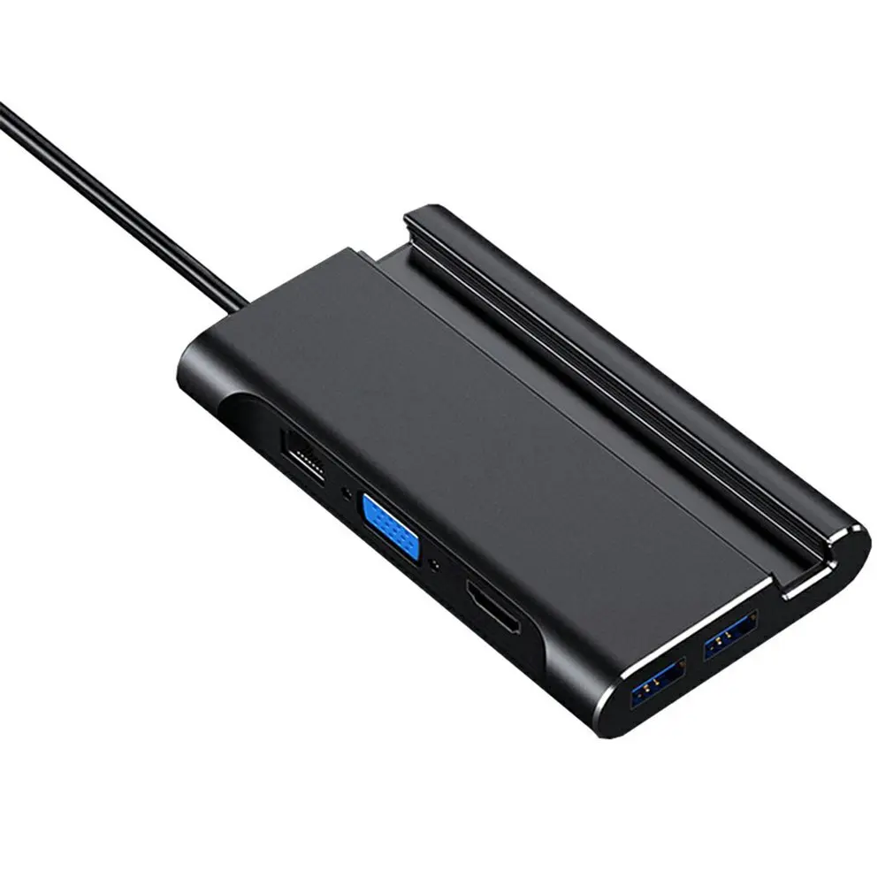 

Адаптер для док-станции, 7 в 1, USB 3,0, VGA, RJ45