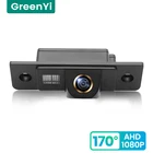 GreenYi 170  HD 1080P Автомобильная камера заднего вида для Hyundai Elantra Tucsen Night Vision Reverse Reversing 4 pin автомобильная парковка AHD