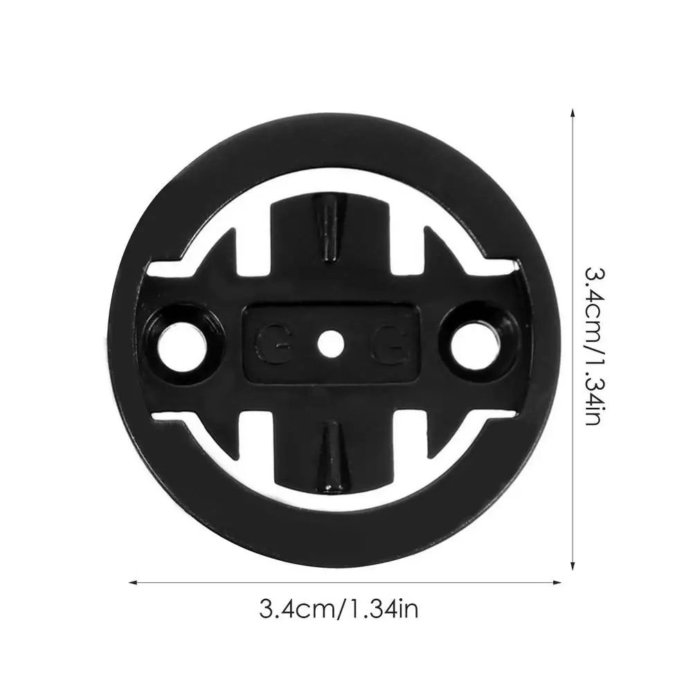 

Adjustable Bike Computer Stem Top Cap Mount Holder with 4 Adapters for Garmin for Bryton for Cateye for Cycling Computers