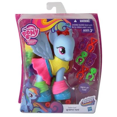 My Little Pony фигурка малыша на шею вращающаяся игрушка принцесса девочка горячие игрушки подарок на день рождения игрушки для детей Детские игрушки подарок на день рождения - Цвет: A8829