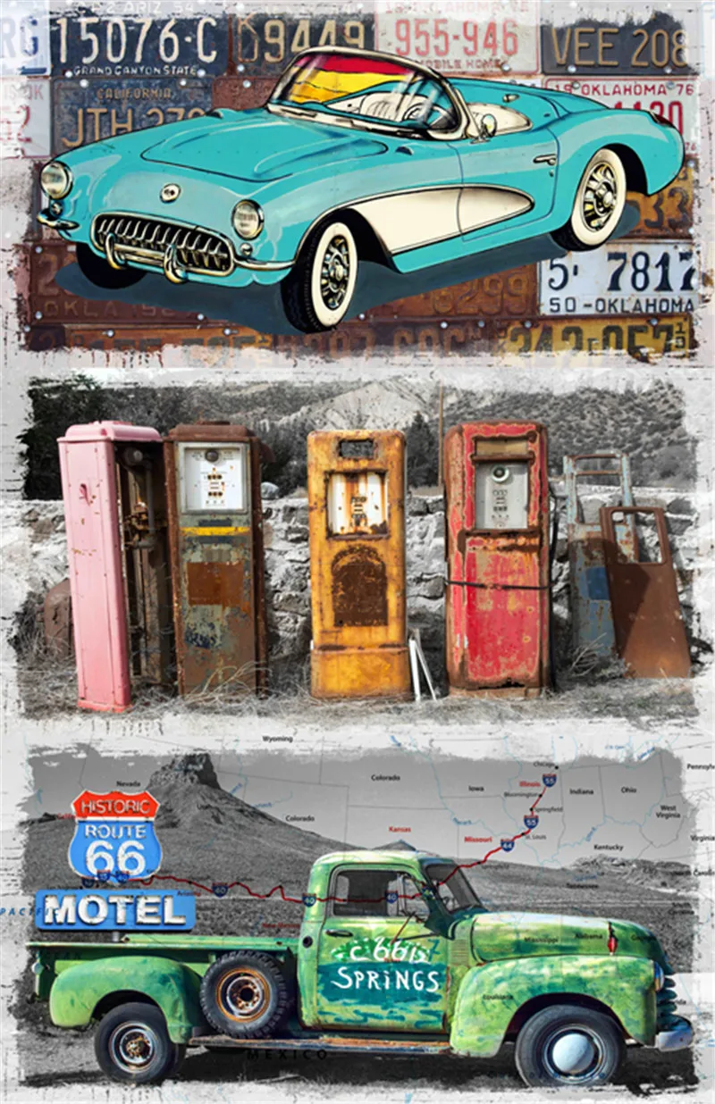 

Bus Aesthetic Room Decor Metalplate Decoration for Home Racing Car Jeep Garden Decoration Outdoor Metal Sign Garage Movie Poster