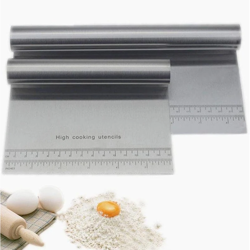 Тесто для пиццы фрезы Нержавеющая сталь торт скребок кондитерский ножи выпечка