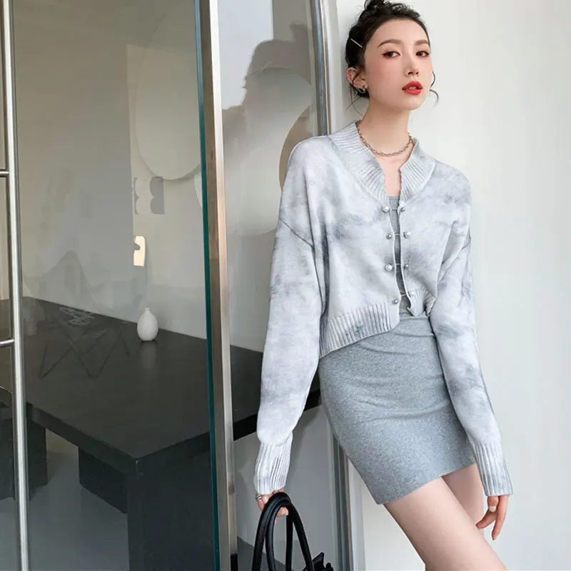 

XITAO Single Breasted Knitted Sweater Women 2020 Winter Casual Fashion New Style Temperament All Match Women Clothes ZY2423
