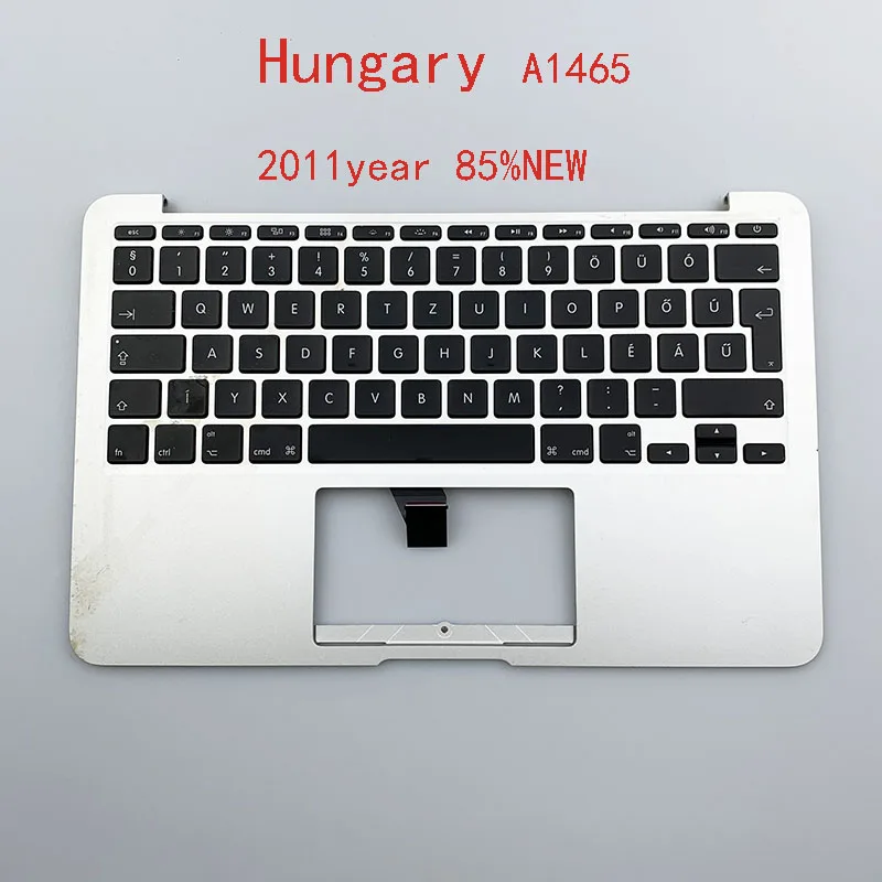 Hungary Б/у A1466 A1465 Топ чехол для Macbook 1" Топ чехол с Великобритании арабский французский Турция Бельгия клавиатура+ Топ чехол+ Подсветка - Цвет: Hungary