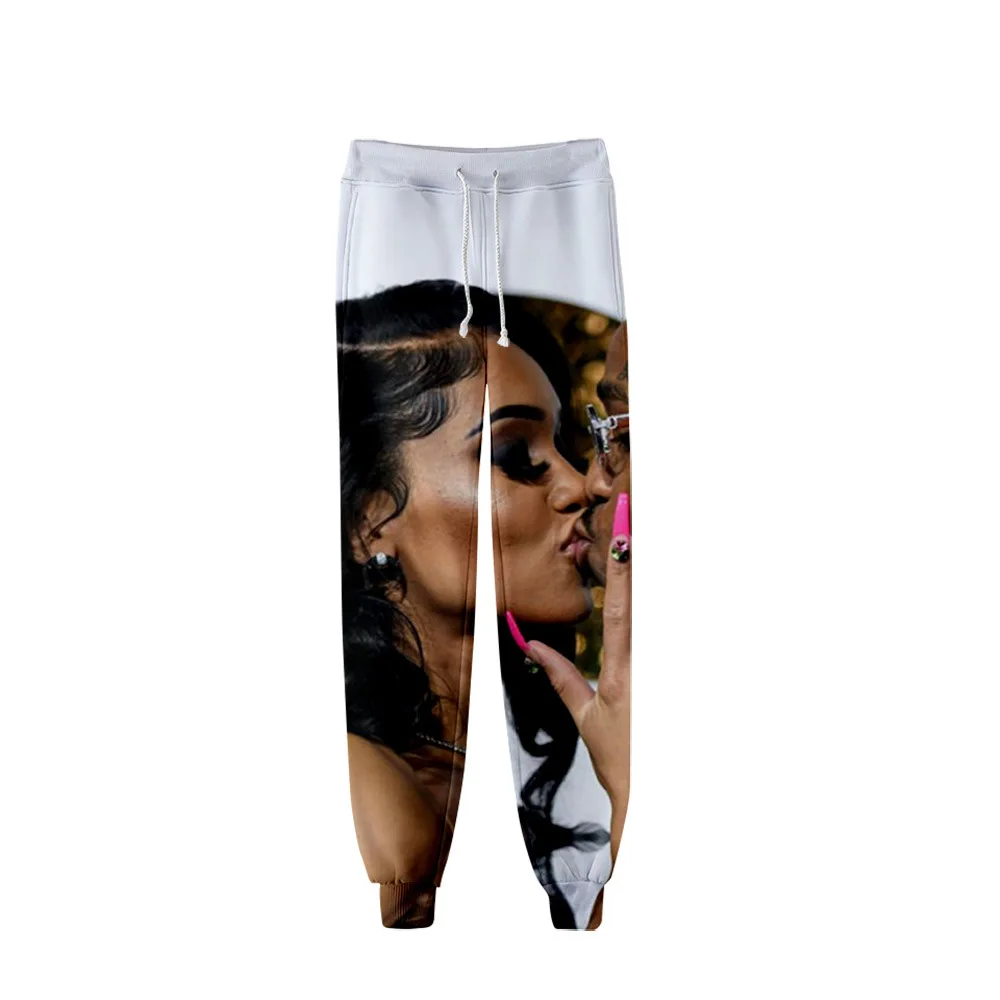 

2021 Saweetie Sweatpants Women Fitness Joggers Spring High Street Anime Trousers 3D Print Pants Sweatpant