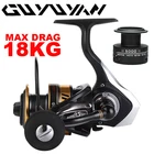 Рыболовная катушка, максимальная мощность фрикции 18 кг, карбоновая шайба, рыболовная спиннинговая Катушка для спиннинга, катушка для приманки для карпа, новинка 2021