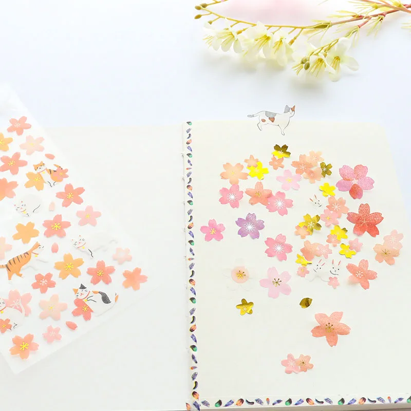 Красивые маленькие свежие наклейки с рисунком вишня своими руками декоративные