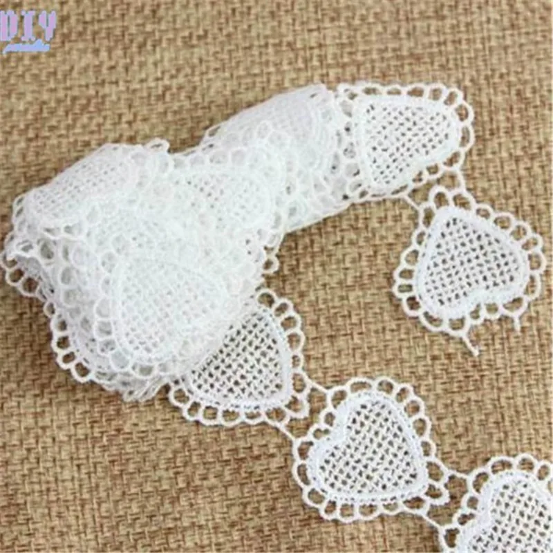 15 ярдов белые вышитые жемчужные бусины в форме цветка кружевная одежда платье