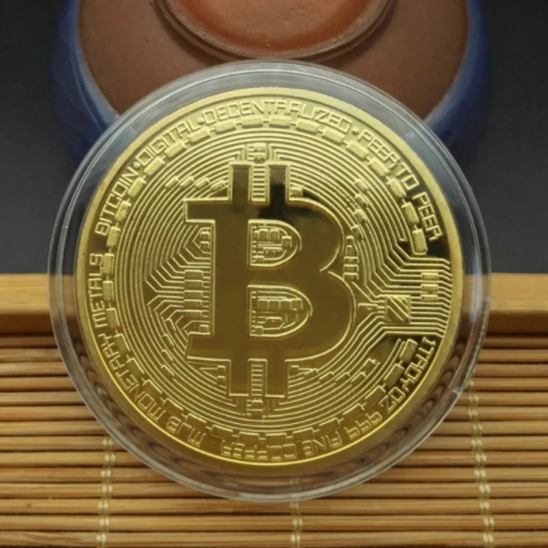 

Bitcoin, Bit Collection Promotional Commemorative Coin, Foreign Trade Gold Coin, Commemorative Gift coins collectibles