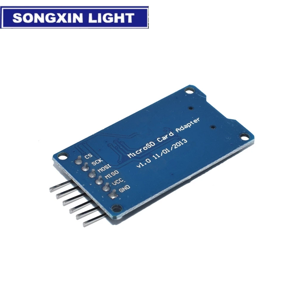 10 шт. Micro SD Плата расширения памяти TF карта защитный модуль SPI для Arduino