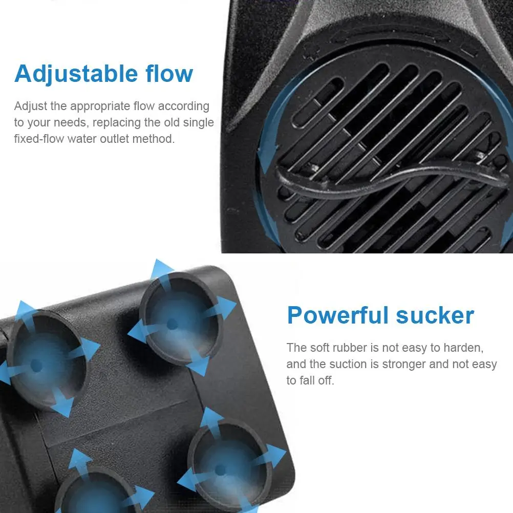 16 Вт водяной насос для фонтана твердой низкой Шум с светильник на открытом