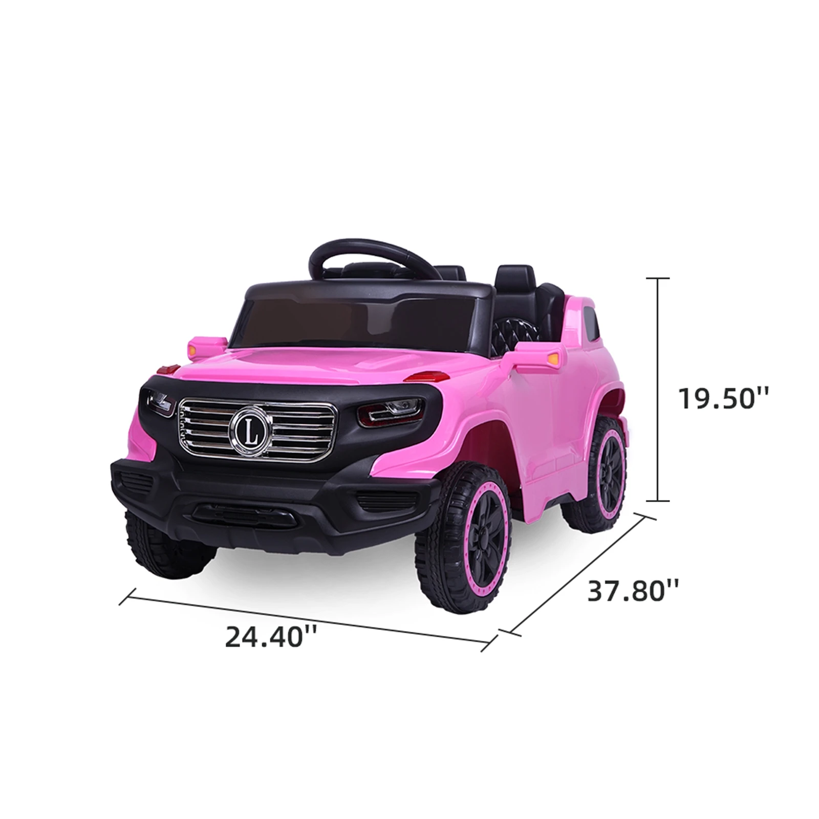 

LZ-910 Electric Stroller Single Drive 35W Battery 6V 7AH*1 Normal Music Version With Remote Control Indoor & Outdoor Racing Car