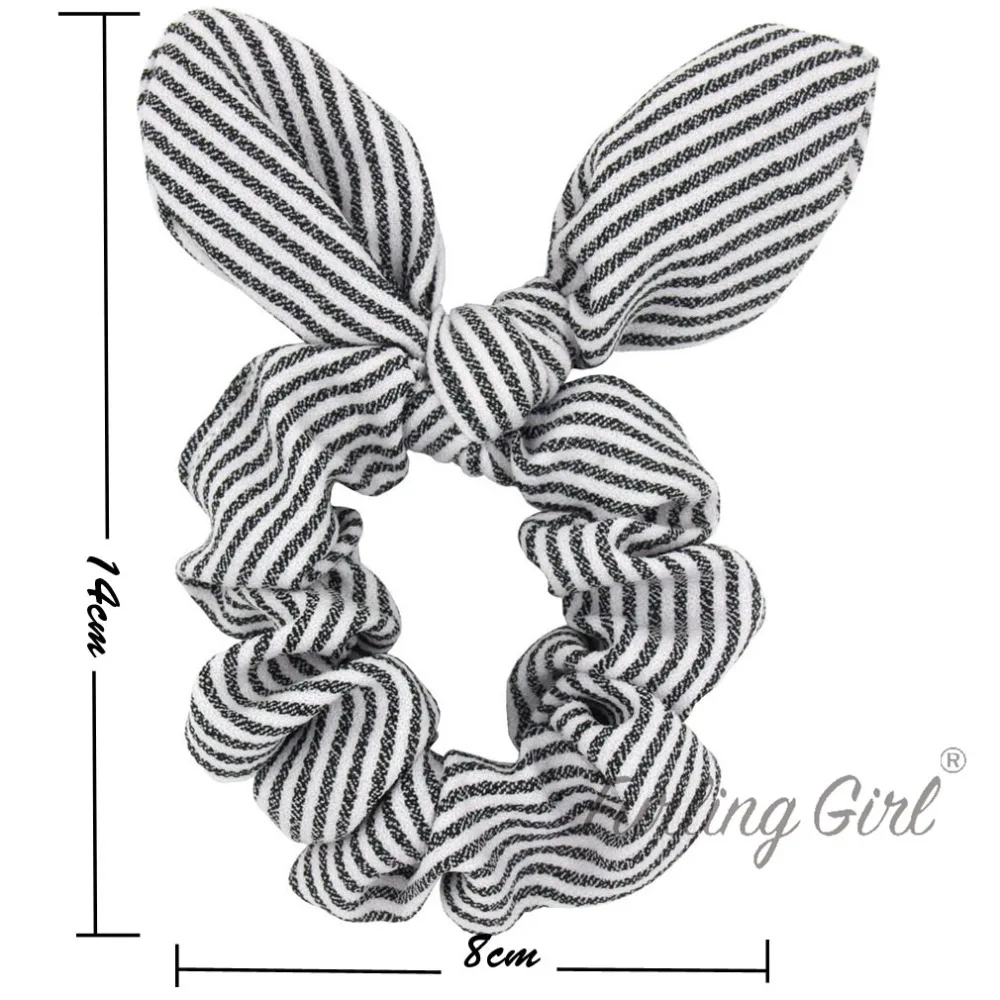 1 шт. мягкая хлопковая эластичная лента для волос с ушками кролика |