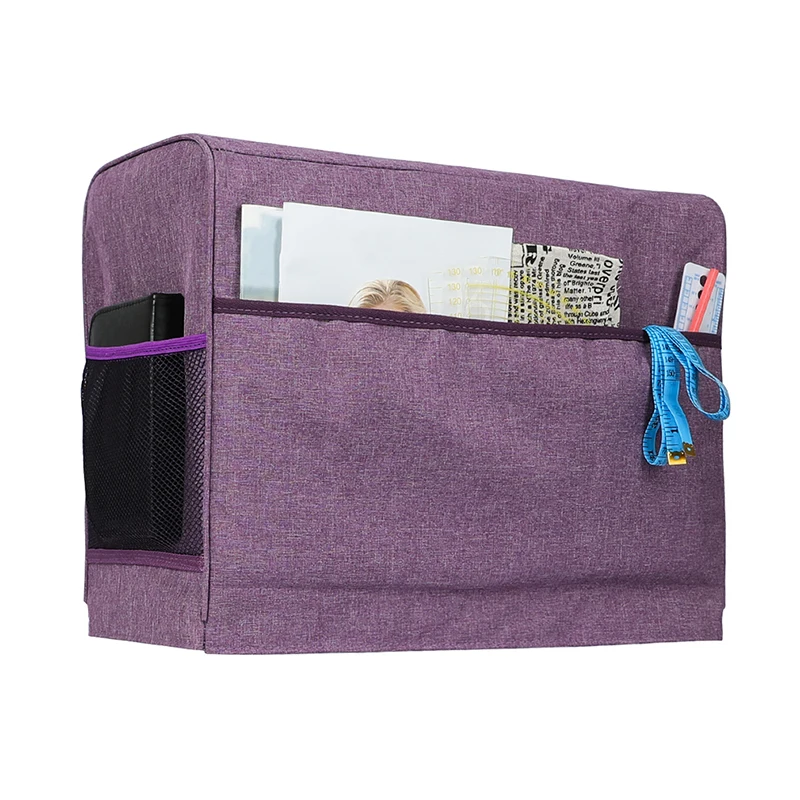 

1pc Waterproof Oxford Cloth Sewing Machine Cover Storage Bag Large Capacity Dustproof Storage Bag