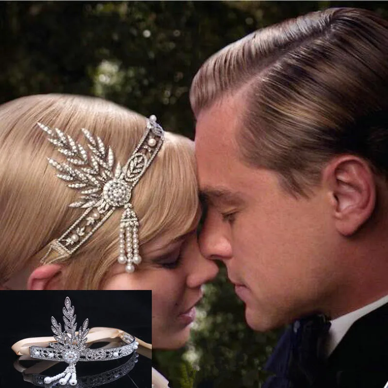 Женская тиара с жемчугом и цирконом в европейском американском стиле|Украшения