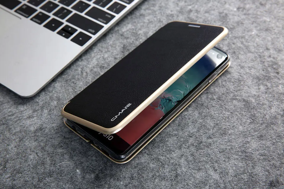 Роскошный кожаный флип-чехол на магните для samsung Galaxy S7 edge S8 S9 S10 Plus слот для карт кошелек чехол для samsung Note8 Note9