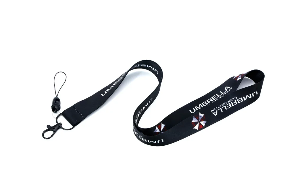 Key chain Jewelry Double Sides UMBRELLA CORPORATION Lanyard for Keychains ID Tag Badge Anti Loss Strap | Украшения и аксессуары