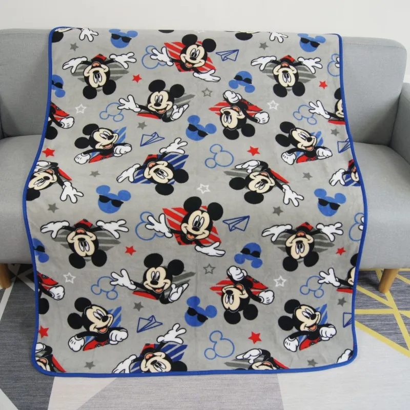 Мягкое фланелевое одеяло для мальчиков и девочек 100x125 см | Дом сад