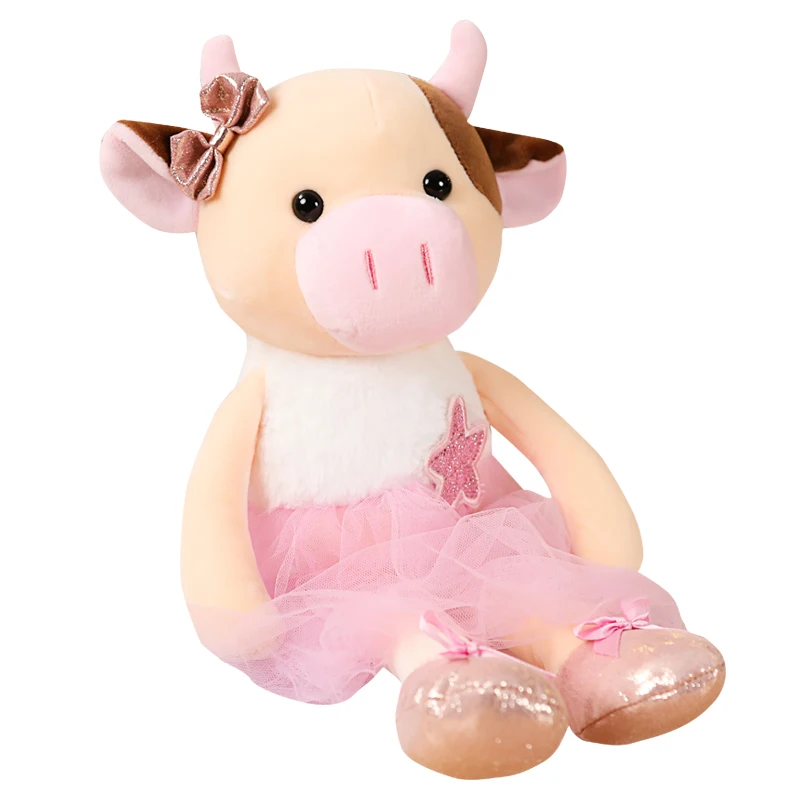 Милые детские мягкие игрушки Свитера с изображением балерины корова Тиффани