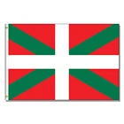 Флаг Страны Басков 3x5 футов x 90 см баннер 100D полиэстер латунные прокладки флаг под заказ для помещений и улицы
