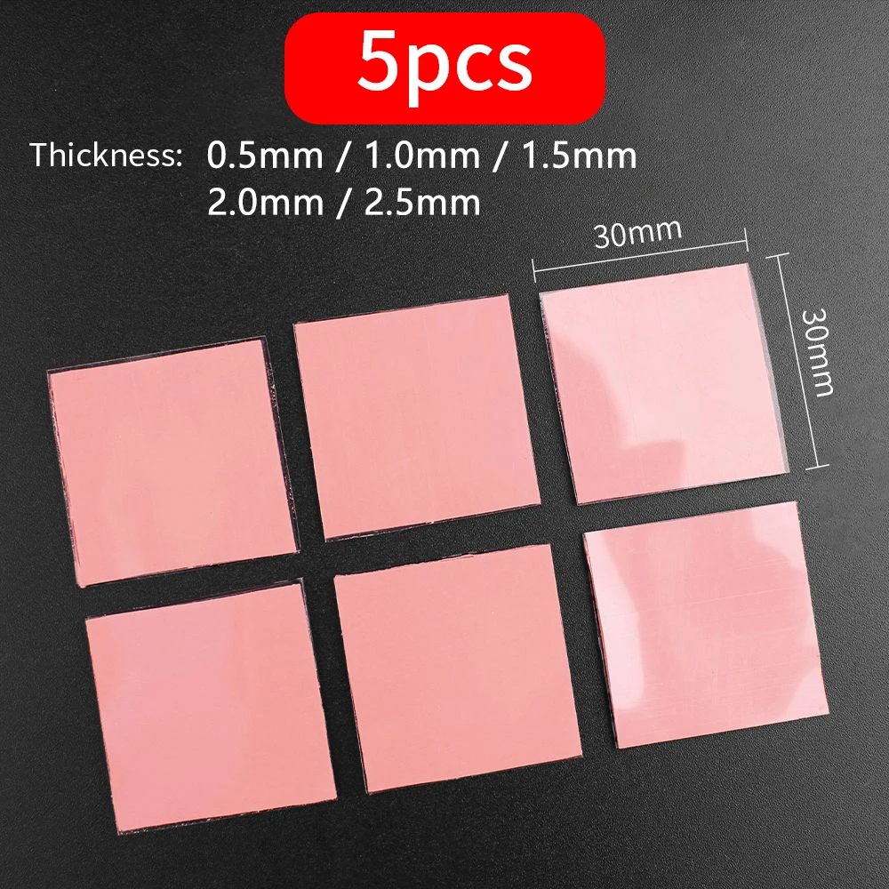 

LUXIANZI Силиконовые термопрокладки для процессора 20 шт