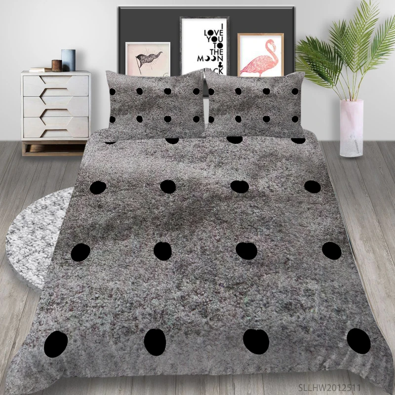 

3D Bedding Set Cartoon Duvet Cover Set 2/3 Pcs King Queen Full Double Colourful Bedroom Decor Modern Home Bed Set